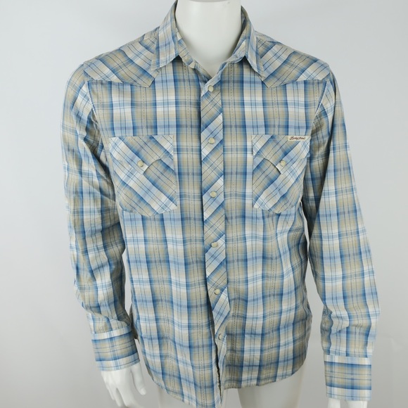 Lucky Brand Pearl Snap Western Shirt 